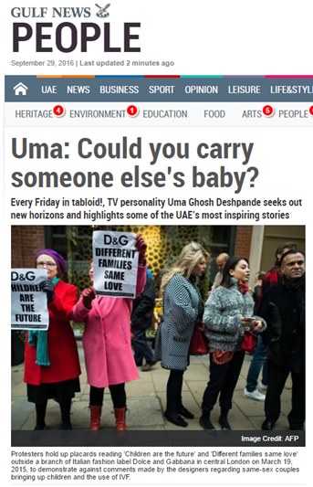 Uma: Could you carry someone else’s baby?